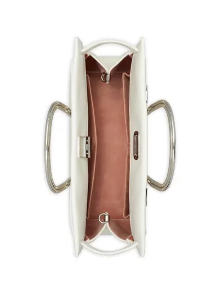 Shopper táska Tory Burch fehér