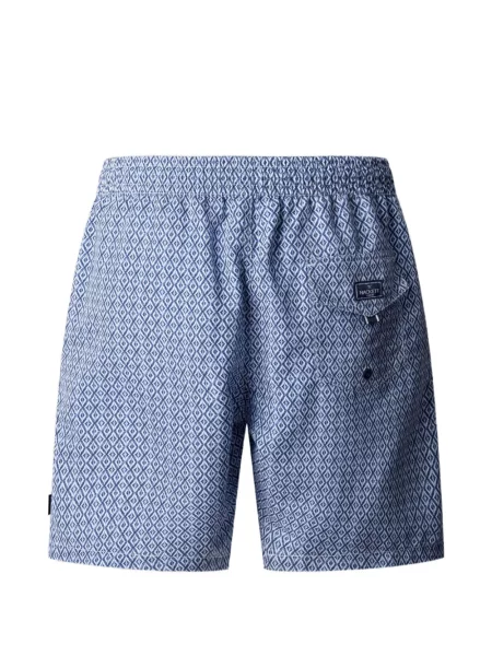Slip de baie Hackett London cu imagine albastru