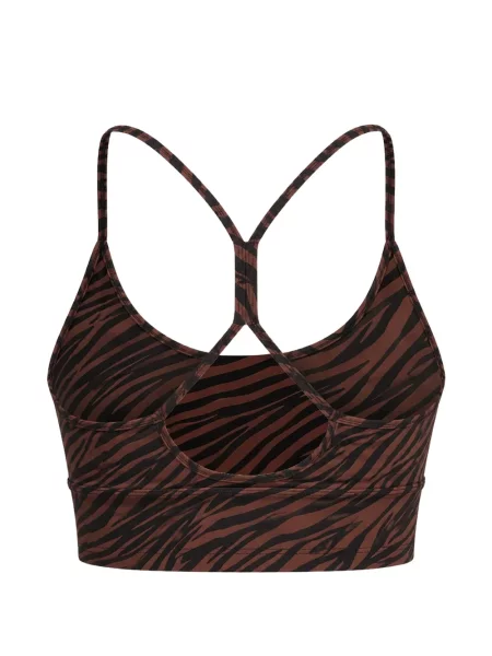 Sutien sport Rip Curl cu imagine cu model zebră maro