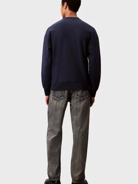 Прямі джинси Calvin Klein Jeans сірі