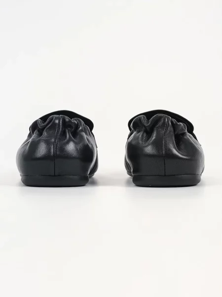 Karl Lagerfeld mocasini de piele MARLEE cu plat negru