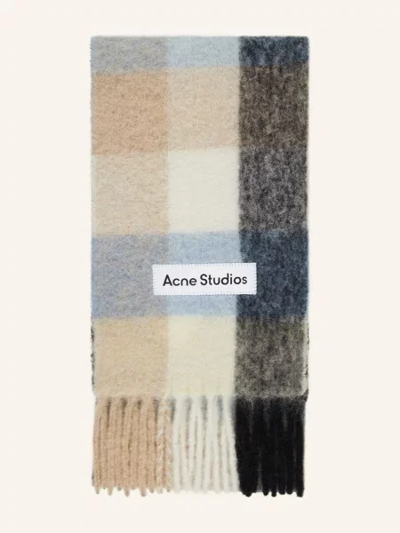 Šál Acne Studios černý