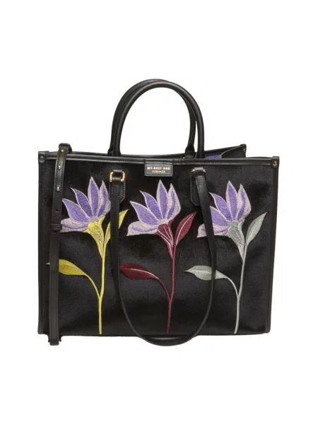 Shopperka My Best Bags skórzana czarna