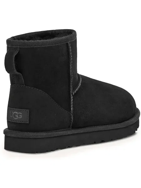 UGG Hótaposó W Classic Mini II | hasított bőr fekete
