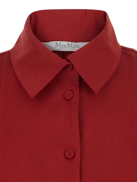 Rochie Max Mara lungă de costum roșu