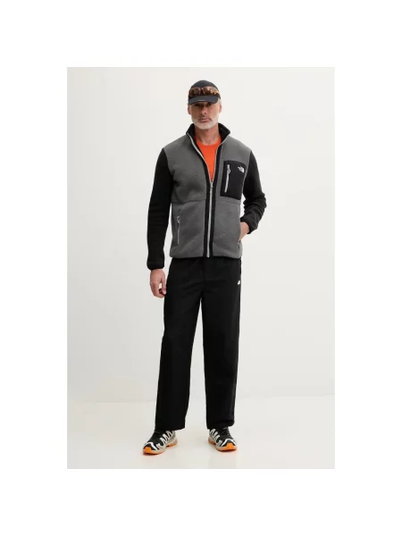 Bluza rozpinana The North Face szara