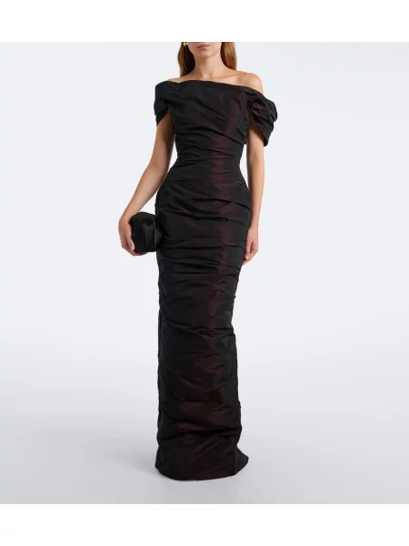 Tafta rochie Marmar Halim