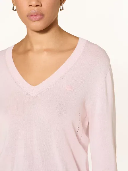 Svetr LACOSTE Sweater Nidus 38 růžový