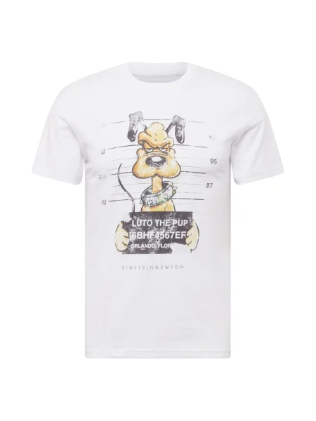 EINSTEIN & NEWTON Póló konyak / világosszürke / fűzöld / fekete fehér