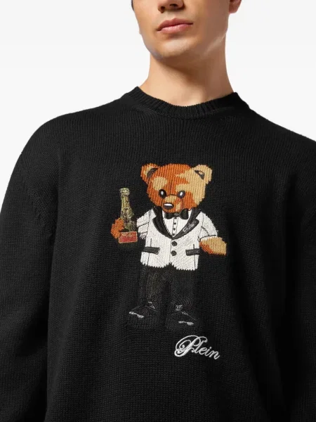 Hanorac Philipp Plein teddy negru