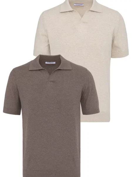 Felix Hardy Tricou deschis / maro bej