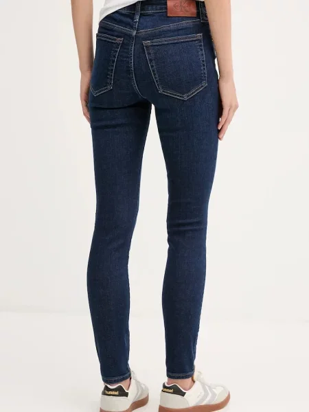 Džíny Calvin Klein Jeans tmavomodrá