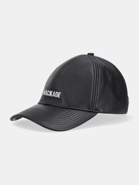 Шапка с козирка MACKAGE с изчистен дизайн ANDERSON.L черно