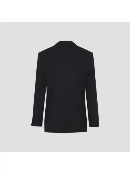 Marynarka Balenciaga wełniana czarna