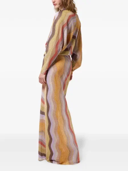 Rochie Missoni tricotate galben