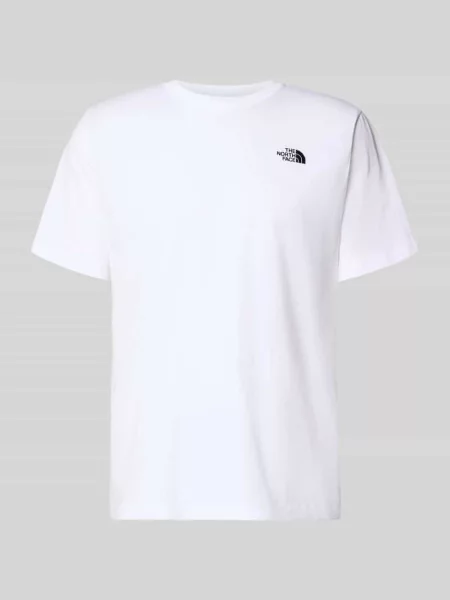 The North Face t-shirt Simple Dome biała