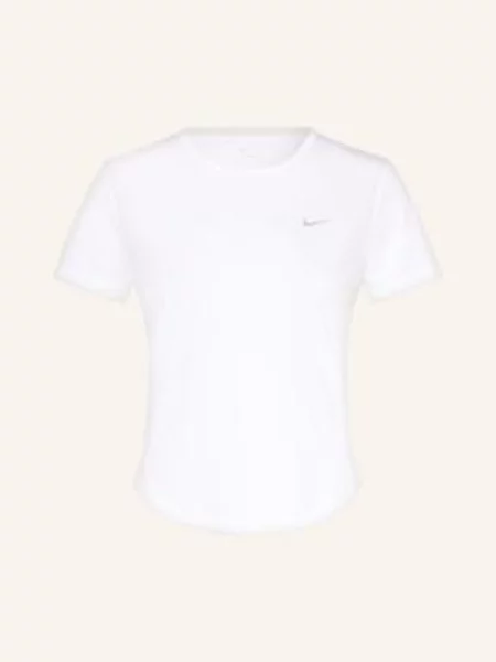 Nike Běžecké Tričko Tempo bílá