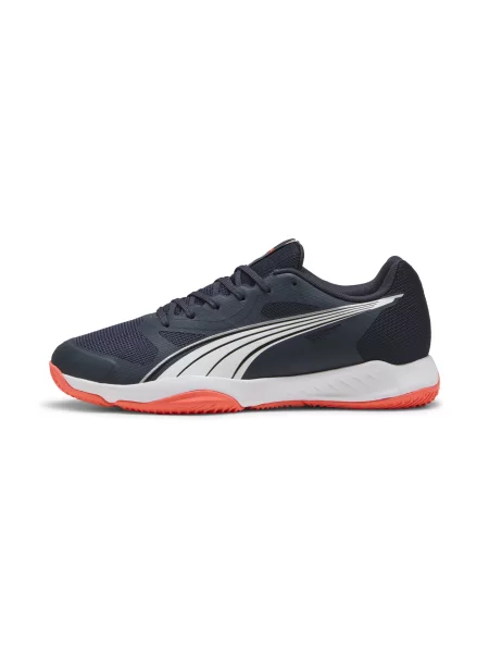 Buty do piłki ręcznej PUMA Eliminate Turbo parisian night/ puma white/ glowning red białe
