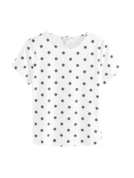 Next Tricou negru alb