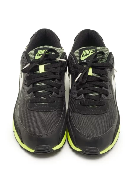Sneakersy Nike Air Max 90 sznurowane koronkowe czarne