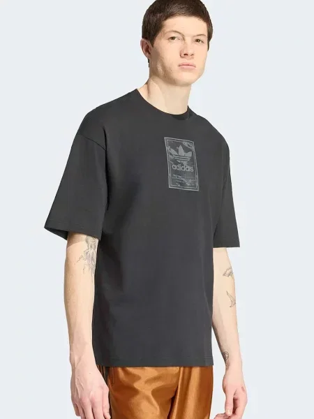 Adidas Originals t-shirt ανδρικό Camo μαύρο