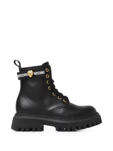 Botki dziecięce Moschino czarne
