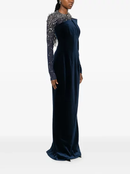 Rochie Jean-louis Sabaji de cristal albastru