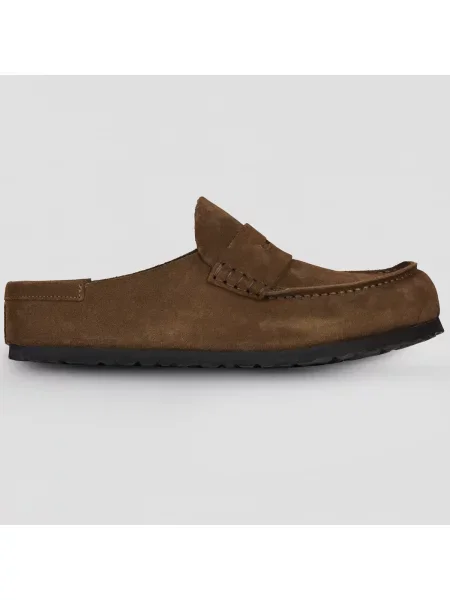 Semišové tenisky Birkenstock hnědé