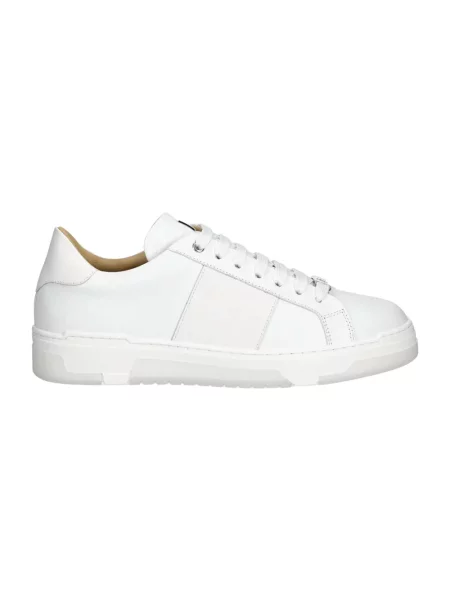 Sneakersy Philipp Plein skórzane białe