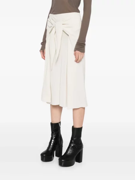 Fustă Rick Owens alb