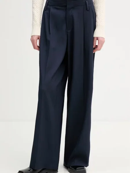 Kenzo pantaloni de lână