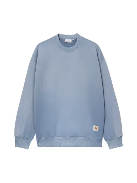 Bluza Carhartt Wip z długim rękawem niebieska