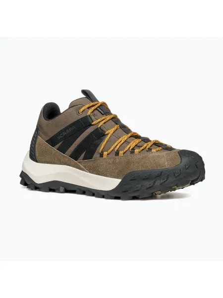 Мъжки туристически обувки SCARPA Rove GTX mud/dark rock/burnt кафяво
