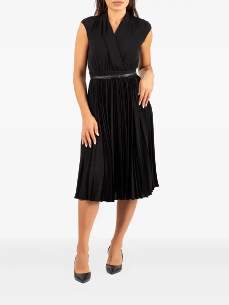 Rochie Max Mara plisată de costum negru