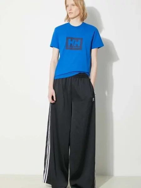 Παντελόνι adidas Originals μαύρο λευκό