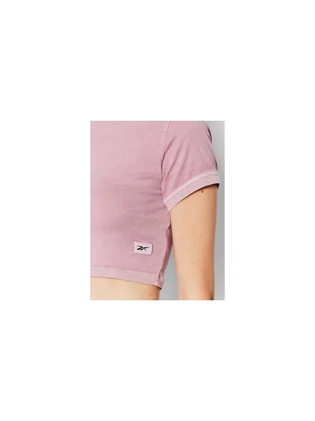 Reebok Póló Classics Natural Dye Slim Fit rózsaszín