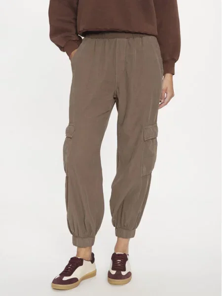 Spodnji del trenirke Deha rjava