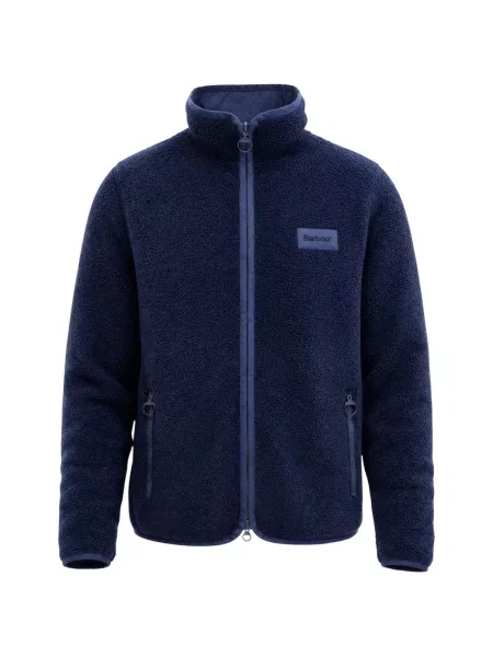 Reversibil geacă Barbour din fleece albastru