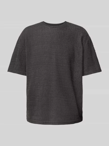 T-shirt z fakturowanym wzorem model ‘Tony’ Redefined Rebel