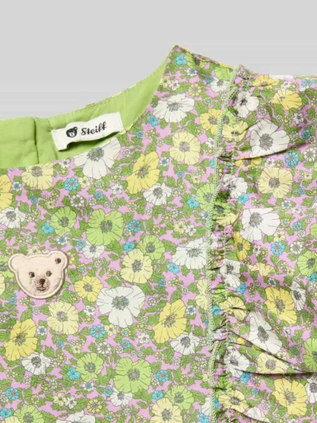 Sukienka w kroju regular fit z falbankami Steiff