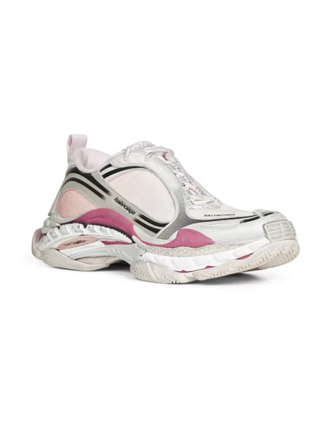 Lniane sneakersy Balenciaga Triple S gradientowe