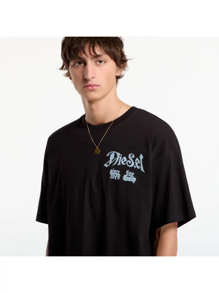 Тениска Diesel T-Shirt Black XL черно