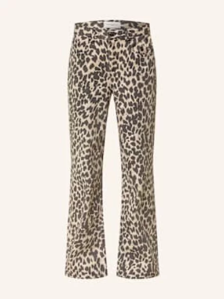 Copenhagen Muse Jeansy Straight Cmleora beige czarne