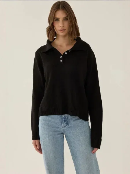Hiccup Svetr Pullover' černá