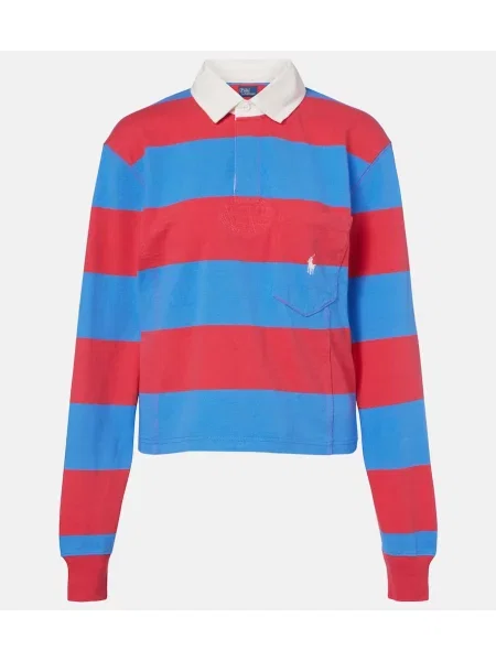 Top Polo Ralph Lauren w paski z dżerseju