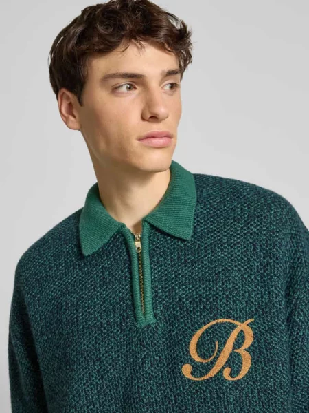 Sweter dzianinowy z czystej bawełny Blkvis
