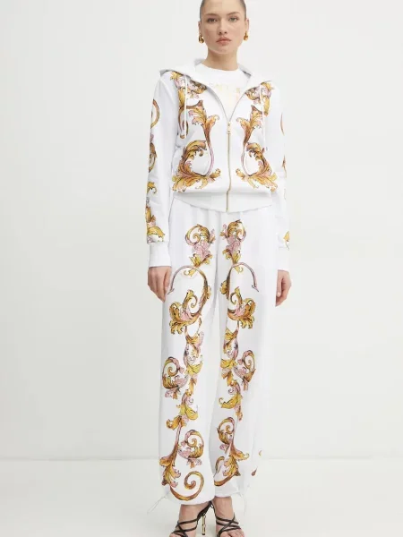 Спортивні штани Versace Jeans Couture візерунок білий