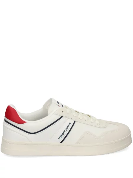 Sneakerși Tommy Jeans alb