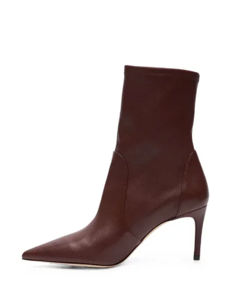Cizme scurte Stuart Weitzman maro