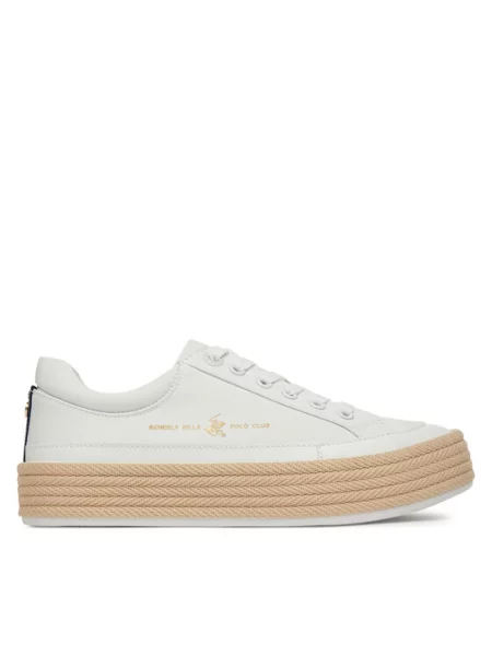 Sneakersy Beverly Hills Polo Club bílé